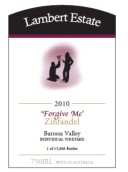 蘭伯特原諒我仙粉黛干紅葡萄酒(Lambert Estate Forgive Me Zinfandel, Barossa Valley, Australia)