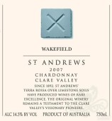 泰勒威克菲爾德圣安德魯霞多麗白葡萄酒(Taylors Wakefield St Andrews Chardonnay, Clare Valley, Australia)