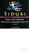 希杜麗酒莊鋸齒山脊莊園黑皮諾干紅葡萄酒(Siduri Sierra Mar Vineyard Pinot Noir, Santa Lucia Highlands, USA)