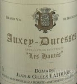 讓吉勒斯酒莊豪特斯（歐克塞-迪雷斯村）白葡萄酒(Domaine Jean et Gilles Lafouge Les Hautes, Auxey-Duresses, France)