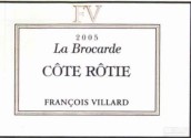 维纳酒庄布罗卡德红葡萄酒(Francois Villard La Brocarde, Cote Rotie, France)