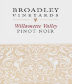 布羅德利酒莊威拉米特河谷系列黑皮諾干紅葡萄酒(Broadley Willamette Valley Pinot Noir, Willamette Valley, USA)