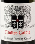 卡托尔慕斯巴澈雷司令小房酒(Muller-Catoir Mussbach Riesling Kabinett Trocken, Pfalz, Germany)