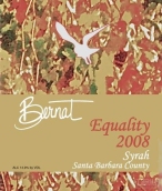 伯納特平等西拉干紅葡萄酒(Bernat Winery Equality Syrah, Santa Barbara County, USA)