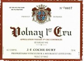 科奇酒莊（沃爾奈一級園）紅葡萄酒(Domaine Coche-Dury, Volnay Premier Cru, France)