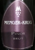 蒙格爾·庫(kù)克皮諾極干型起泡酒(Menger-Krug Pinot Brut, Pfalz, Germany)