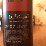 威斯帕梅洛干紅葡萄酒(Willespie Merlot, Margaret River, Western Australia)