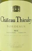 爵蕾酒莊干白葡萄酒(Chateau Thieuley Blanc, Bordeaux, France)