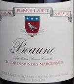 皮爾拉貝酒莊上瑪戈尼（伯恩村）紅葡萄酒(Domaine Pierre Labet Clos du Dessus des Marconnets Red, Beaune, France)