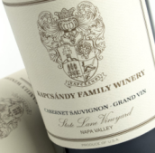 卡布桑迪里園赤霞珠干紅葡萄酒(Kapcsandy Family Winery State Lane Vineyard Grand-Vin Cabernet Sauvignon, Napa Valley, USA)