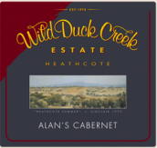 野鴨河艾倫赤霞珠干紅葡萄酒(Wild Duck Creek Estate Alan's Cabernets, Heathcote, Australia)