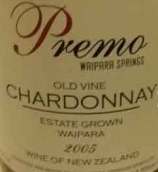 懷帕拉溫泉老藤霞多麗干白葡萄酒(Waipara Springs Premo Old Vine Chardonnay, Waipara, New Zealand)