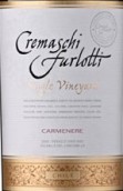 格雷曼單一葡萄園佳美娜干紅葡萄酒(Cremaschi Furlotti Single Vineyard Carmenere, Maule Valley, Chile)