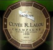 瑪姆勒內(nèi)·拉露特釀香檳(G.H. Mumm Cuvee R. Lalou Prestige Brut Millesime, Champagne, France)