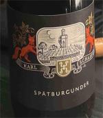 卡爾謝佛斯貝博貢德紅葡萄酒(Weingut Karl Schaefer Spatburgunder Trocken, Pfalz, Germany)