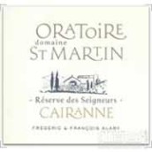 Domaine Oratoire St Martin Cotes du Rhone Villages Cairanne Cuvee Prestige Rouge, Rhone, France