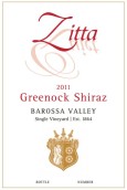 齊塔格里諾克西拉干紅葡萄酒(Zitta Wines Greenock Shiraz, Briossa Valley, Australia)