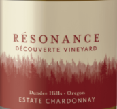 谐振庄园德库维特园霞多丽白葡萄酒(Resonance Decouverte Vineyard Chardonnay, Dundee Hills, USA)
