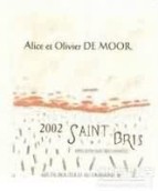 Alice et Olivier de Moor Sauvignon de Saint-Bris, Burgundy, France