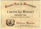 卡米拉吉魯酒莊（科爾登特級園）紅葡萄酒(Camille Giroud Corton Le Rognet, Corton Grand Cru, France)