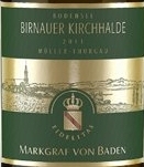 巴登侯爵博牛爾科奇海德米勒-圖高白葡萄酒(Weingut Markgraf von Baden Birnauer Kirchhalde Muller-Thurgau, Baden, Germany)