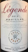 拉菲傳奇波雅克精選紅葡萄酒(Domaines Barons de Rothschild Lafite Les Legendes R Collection, Pauillac, France)