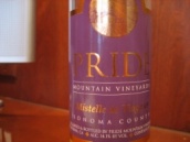 傲山密斯黛爾維歐尼干白葡萄酒(Pride Mountain Vineyards Mistelle de Viognier, Sonoma County, USA)