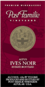 波斯特家族伊芙斯干紅葡萄酒(Post Familie Vineyards Ives Noir, Altus, USA)