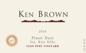 肯布朗佩佩園黑皮諾干紅葡萄酒(Ken Brown Clos Pepe Vineyard Pinot Noir, Sta Rita Hills, USA)