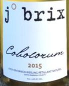 喬迪·布里克斯酒莊卡勃羅雷司令起泡酒(j. Brix Wines Cobolorum Riesling Pet Nat, Santa Barbara, USA)