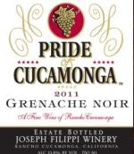 約瑟夫·菲力比酒莊黑歌海娜干紅葡萄酒(Joseph Filippi Winery & Vineyards Pride of Cucamonga Grenache Noir, Cucamonga Valley, USA)