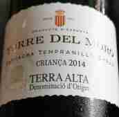 托瑞莫羅·克里安卡歌海娜-丹魄-西拉紅葡萄酒(Torre Del Moro Crianca Garnacha Tempranillo Syrah, Terra Alta, Spain)