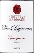 卡普扎納酒莊卡米尼亞諾-凱普扎納別墅10周年紅葡萄酒(Tenuta di Capezzana Carmignano Villa di Capezzana 10 Anni, Tuscany, Italy)