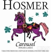 霍斯默旋轉(zhuǎn)木馬干紅葡萄酒(Hosmer Winery Carousel Blush, Finger Lakes, USA)