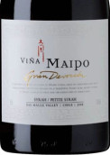 邁坡?lián)磹畚骼?小西拉干紅葡萄酒(Vina Maipo Gran Devocion Syrah-Petite Sirah, Maule Valley, Chile)