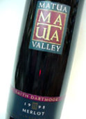 马腾山谷史密斯-达摩尔园梅洛干红葡萄酒(Matua Valley Smith-Dartmoor Merlot, Hawke's Bay, New Zealand)