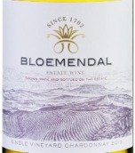 布羅門達霞多麗干白葡萄酒(Bloemendal Chardonnay, Durbanville,South Africa)