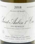 馬克·柯林父子酒莊瑞米莉（圣歐班一級園）白葡萄酒(Domaine Marc Colin et Fils En Remilly, Saint-Aubin Premier Cru, France)