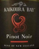 凯库拉湾酒庄黑皮诺红葡萄酒(Kaikoura Bay Pinot Noir,  Marlborough, New Zealand)