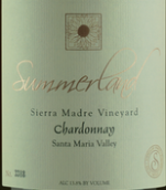 薩默蘭酒莊馬德雷山園霞多麗白葡萄酒(Summerland Winery Sierra Madre Vineyard Chardonnay, Santa Barbara County, USA)