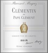 克莱蒙教皇堡副牌白葡萄酒(Clementin de Pape Clement Blanc, Pessac-Leognan, France)