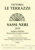 勒泰拉澤酒莊薩斯科內(nèi)羅珍藏紅葡萄酒(Fattoria Le Terrazze Sassi Neri Rosso Conero Riserva DOCG, Marche, Italy)