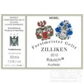 哲靈肯酒莊勞施干白葡萄酒(Forstmeister Geltz-Zilliken Rausch, Mosel, Germany)