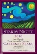 星夜寶石橙園品麗珠干紅葡萄酒(Starry Night Winery Terre Vermeille Vineyard Cabernet Franc, Lake County, USA)