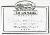 達(dá)頓地區(qū)西拉干紅葡萄酒(Dutton Estate Dutton Ranch Cherry Ridge Vineyard Syrah, Russian River Valley, USA)