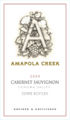 阿瑪波拉溪赤霞珠干紅葡萄酒(Amapola Creek Estate Cabernet Sauvignon, Sonoma County, USA)