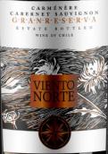 北風(fēng)酒莊特級(jí)珍藏赤霞珠紅葡萄酒(Viento Norte Gran Reserve Cabernet Sauvignon, Colchagua Valley, Chile)
