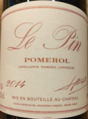 里鹏酒庄红葡萄酒(Le Pin, Pomerol, France)