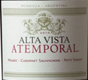 阿爾塔維斯塔非時(shí)間性調(diào)配干紅葡萄酒(Alta Vista Atemporal Blend, Mendoza, Argentina)