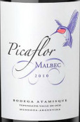 蜂鳥(niǎo)馬爾貝克紅葡萄酒(Bodega Atamisque Picaflor  Malbec, Mendoza, Argentina)